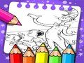 Jogo Livro de Colorir O Gato de Chapéu online