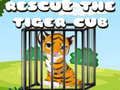 Jogo Resgatar o filhote de tigre online