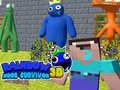 Jogo Sobrevivente Noob Arco-íris 3D online