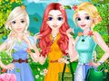 Jogo Vestido de Moda Colorido de Primavera online