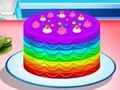 Jogo Cozinhando Bolo Arco-Íris online