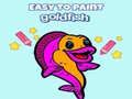 Jogo Fácil de pintar um peixe dourado online