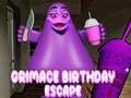 Jogo Fuga do Aniversário do Grimace online