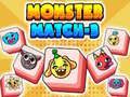 Jogo Monstro Match-3 online