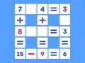 Jogo Palavras cruzadas matemáticas online