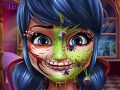 Jogo Menina Adotada Maquiagem de Halloween online