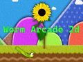 Jogo Minhoca Arcade 2D online