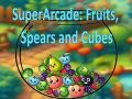Jogo SuperArcade: Frutas, Lanças e Cubos online