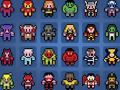 Jogo Imagens por Números Super-heróis online