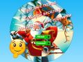 Jogo Quebra-cabeça redondo: Colete fotos engraçadas de Natal online