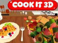 Jogo Cozinhe 3D online