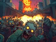 Jogo Cerco de zumbi. io online