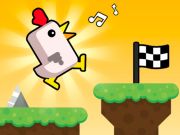 Jogo Corrida de gritos de frango online