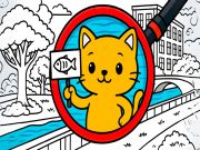 Jogo Encontre a pesquisa de gatos de gato online