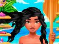 Jogo Princesa Polinésia: Cortes de Cabelo Reais online