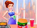 Jogo Diversão do Hambúrguer Dede online
