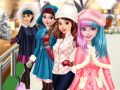 Jogo As princesas vão patinar no gelo online