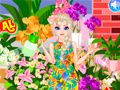 Jogo Festival de Flores da Rainha do Gelo online