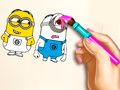 Jogo Mini livro de colorir online
