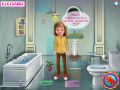Jogo Limpeza do Banheiro da Riley online