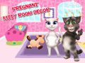 Jogo Decoração de Quarto de Gatinho Grávido online