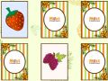Jogo Memória das Frutas online