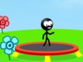 Jogo Stickman de Trampolim online