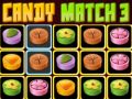 Jogo Candy Match 3 online