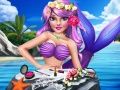 Jogo Estilo de Maquiagem da Princesa Sereia online