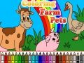Jogo Colorindo Animais de Fazenda online