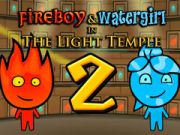 Jogo Fireboy e Watergirl 2: O Templo da Luz online Jogo Fireboy e Watergirl 2: O Templo da Luz online