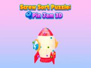 Jogo Puzzle de classificação para parafuso: pino jam 3d online
