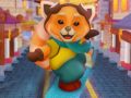 Jogo Surfista Panda Vermelho online