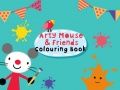 Jogo Arty Rato e Amigos Livro de Colorir online