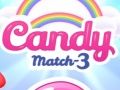 Jogo Candy Match 3 online