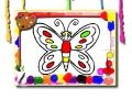 Jogo Livro de Colorir Borboleta online