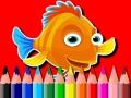 Jogo De Volta às Aulas: Livro de Colorir Peixes online