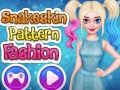 Jogo Moda com padrão de pele de cobra online