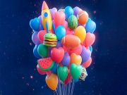 Jogo Merge 3D- Combine 3 balões online