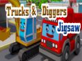Jogo Quebra-Cabeça Caminhões & Escavadora online