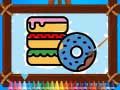 Jogo Padaria de Colorir para Crianças online