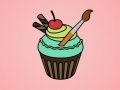 Jogo Colorindo Cupcakes Deliciosos online