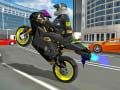 Jogo Simulador de Acrobacias de Super-Herói de Motocicleta online