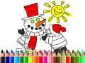 Jogo De Volta às Aulas: Colorindo no Inverno online