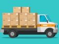 Jogo Quebra-Cabeça de Caminhões de Comida e Entrega online