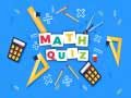 Jogo Jogo de Quiz de Matemática online