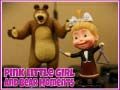Jogo Menina Rosa e Momentos com o Urso online