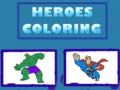 Jogo Colorindo Heróis online Jogo Colorindo Heróis online