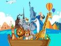 Jogo Amigos Malucos Viajam pelo Mundo: Quebra-Cabeça online