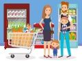 Jogo Quebra-Cabeça de Compras Felizes online